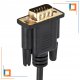 CO2 KABEL VGA - HDMI PRZEJŚCIÓWKA KONWERTER ADAPTER FULL HD 1080P 60HZ 1M 10