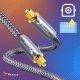 Kabel Optyczny Toslink 3M HQ SPDIF Digital Audio Przewód Cyfrowy Światłowód Reagle 3