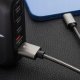 Kabel USB ForCell USB-A - USB-C 2 m Srebrny 3
