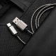 Kabel USB ForCell USB-A - USB-C 2 m Srebrny 4