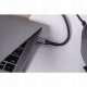 Kabel USB ForCell USB-A - USB-C 0.25 m Czarny 6