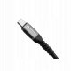 Kabel USB ForCell USB-A - USB-C 0.25 m Czarny 8
