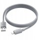 Kabel USB Hoco USB-A - Lightning 1 m Szary 3