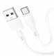 Kabel USB Hoco USB-A - USB-C 1 m Biały (X83AcWhite) 1