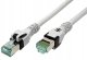 EasyLan DualBoot® PushPull Patch Cable Cat.6A (Class EA), S/FTP, RJ45 / RJ45, szary, 0,5 m 1