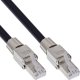 InLine ® Bęben kablowy sieciowy Outdoor, Cat.6A PUR RJ45, 50m, czarny 2