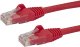 StarTech.com 0,5m Cat6 Snagless RJ45 Ethernet Netzwerkkabel - Rot - 50cm Cat 6 UTP Kabel - Netzwerkkabel - RJ-45 (M) zu RJ-45 (M) - 50 cm - UTP - CAT 6 - geformt, ohne Haken, verseilt - Rot 1