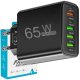 ŁADOWARKA SIECIOWA USB-C SZYBKA DO TELEFONU KOSTKA QUICK CHARGE 3.0 65W 1