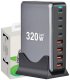 ŁADOWARKA SIECIOWA USB-C SZYBKA DO TELEFONU KOSTKA QUICK CHARGE 3.0 320W 1