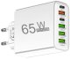 ŁADOWARKA SIECIOWA USB-C SZYBKA DO TELEFONU KOSTKA QUICK CHARGE 3.0 65W 2