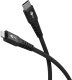 Kabel USB Goobay Lightning - USB-C 1 m Czarny (RB74515) 1