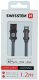 Kabel USB Swissten USB-A - Lightning 1.2 m Czarny (8595217455757) 2