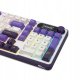 Royal Kludge RK S98 - US Layout - Hot-Swappable Chartreuse Switches - Blackberry (Baltai Violetinė) Belaidė Žaidimų Klaviatūra 8
