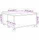 Stolik kawowy Stare drewno 75 x 75 x 38 cm Lumarko! 10