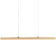 Lampa wisząca LED STEWARTS Ze ściemniaczem Drewno dębowe Jasnobrązowy 7