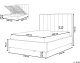 Łóżko z pojemnikiem Boucle SEZANNE 160 x 200 cm Złamana biel 3