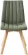 Zestaw 2 krzeseł do jadalni CALGARY Ciemnozielony 5