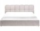 Łóżko z pojemnikiem Boucle BASTON 180 x 200 cm Jasnobeżowy 7