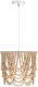 Żyrandol PUSWELI Drewno Jasnobrązowy 5