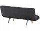 Sofa rozkładana dla 2 osób INGARO Boucle Czarny 8