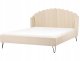 Łóżko Boucle AMBILLOU 180 x 200 cm Beżowy 7