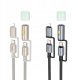 Kabel USB Hoco USB-C - Lightning 1.2 m Czarny 4