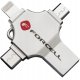 Pendrive ForCell F-Data Metal Quad 128GB USB 3.2 Gen 1 (USB A / USB C / Lightning / Micro USB) Srebrny 13