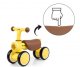 Rowerek biegowy Milly Mally Pojazd York Yellow 9