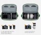 Kabura Torba Fotograficzna Foto Sling Na Aparat Dslr Dron Kamerę Gimbal K&f / Kf13.179v8 / Zielony 7
