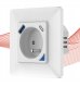 Schneider Electric T400U PSMART Smart gniazdo białe Wi-Fi TUYA pomiar USB+USB-C 2