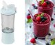 Blender kielichowy Verk Blender do smoothie przenośny usb bezprzewodowy rozdrabniacz lodu niebieski 4