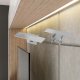 LED LABS Zaślepka do Profilu LUMIES GAUDI Srebrna Lakierowana z Otworem 4