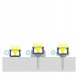 LUMINES Uchwyt Montażowy do Profilu LED Mini Biały X Slim 13-0071-00 6