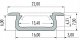 LED LABS Profil LED LUMINES Typ Z Srebrny 2,02m Anodowany 10-0104-20 2