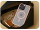 Hello Case Etui do Apple iPhone 16 Pro (Do Magsafe, Przezroczyste, Jasnoróżowe) Szkło 6