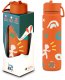 Brosky Pattern Stalowa butelka na wodę w kolorze ceglanym 680ml 1