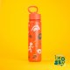 Brosky Pattern Stalowa butelka na wodę w kolorze ceglanym 680ml 3