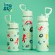 Brosky Pattern Stalowa butelka na wodę w kolorze miętowym 680ml 4
