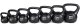 Kettlebell Abarqs KC-8 bitumiczny 8 kg 2