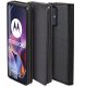 krainaGSM Etui Motorola Moto G54 5G|Power Edition SMART MAGNET CASE PORTFEL +SZKŁO 9H 7