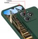 krainaGSM Etui do Realme C61 | C63 CASE SOFT MATT PLECKI MATOWE + SZKŁO OCHRONNE 9H 4