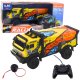 Samochód Ciężarowy Zdalnie Sterowany RC Pilot Dźwięki Żółty LEAN Toys 1