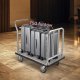 Wózek Hotelowy Bagażowy Serwis Transport Udźwig 340 kg 108 x 64 x 98 cm 13