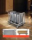 Wózek Hotelowy Bagażowy Serwis Transport Udźwig 340 kg 108 x 64 x 98 cm 5