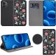 Etui do Honor 400 MAGNET WZORY CASE PORTFEL + SZKŁO 9H 2