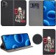 Etui do Honor 400 MAGNET WZORY CASE PORTFEL + SZKŁO 9H 2