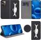 krainaGSM Etui do Realme 14 5G MAGNET WZORY CASE PORTFEL + SZKŁO 9H 2
