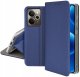 krainaGSM Etui z klapką do Realme 14 5G Zamykane Granatowe Futerał + Szkło 9H 5