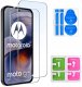 krainaGSM Etui do Motorola Moto G55 5G MATOWE WZMACNIANE CZARNE ZESTAW 2x SZKŁO 5