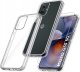 krainaGSM Etui do Motorola Moto G55 5G WZMACNIANE SILIKONOWE PRZEZROCZYSTE + Szkło 9H 1